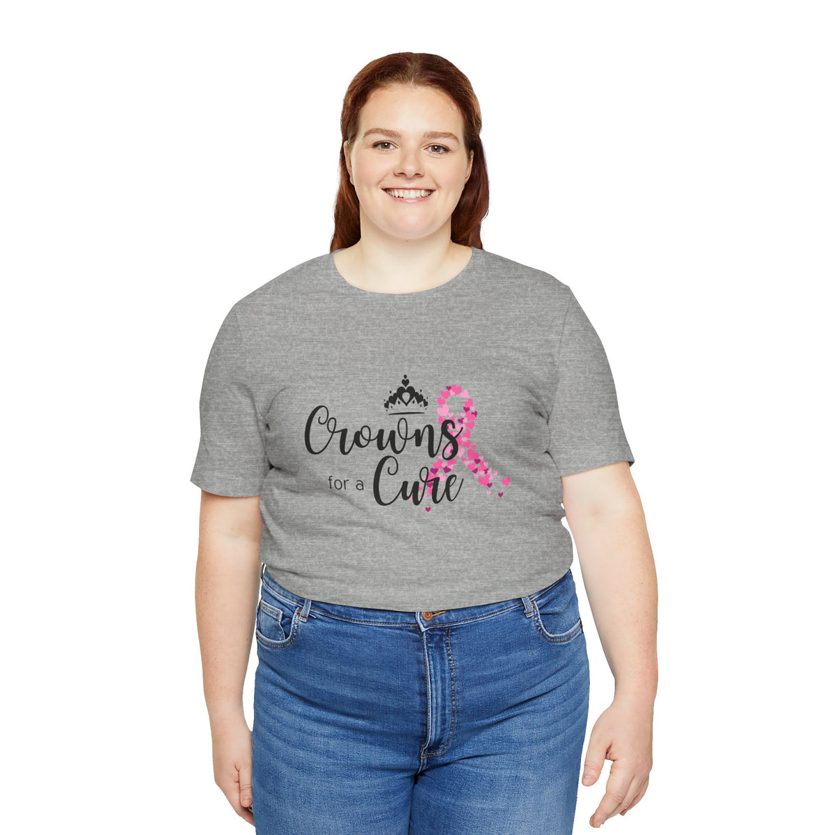 Crowns for a Cure - Breast Cancer Support Tee