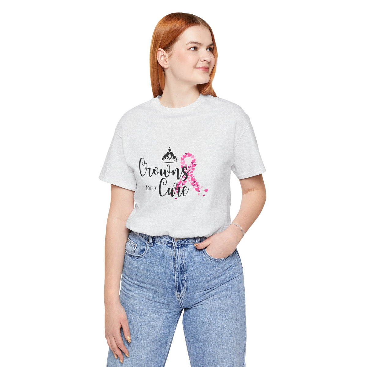 Crowns for a Cure - Breast Cancer Support Tee