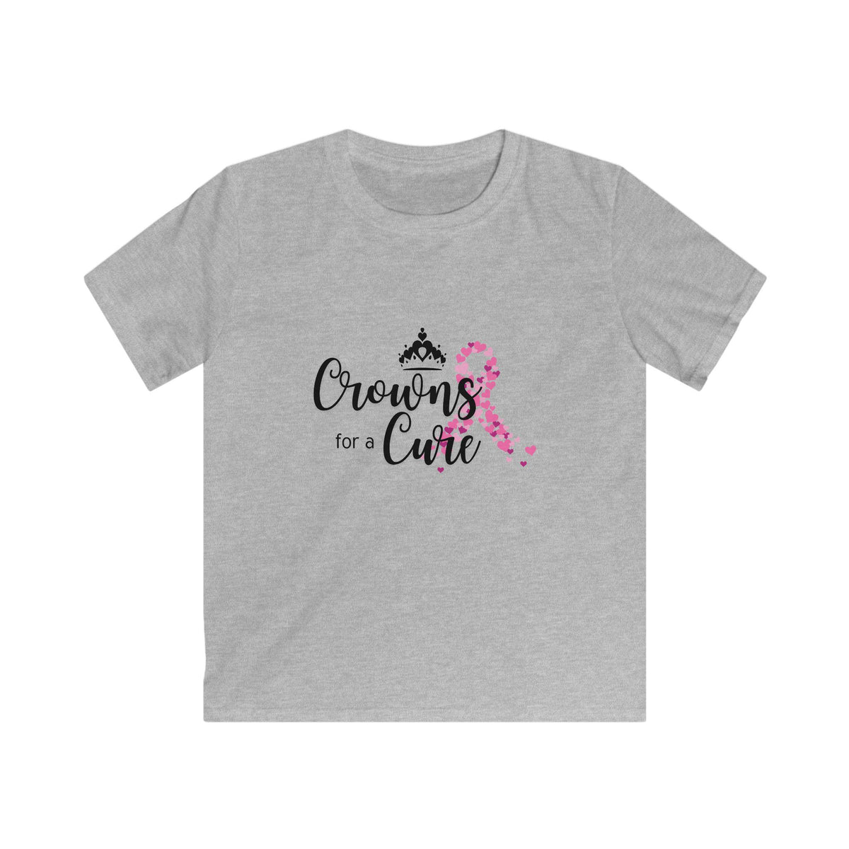 Crowns for a Cure - Breast Cancer Support Youth Tee