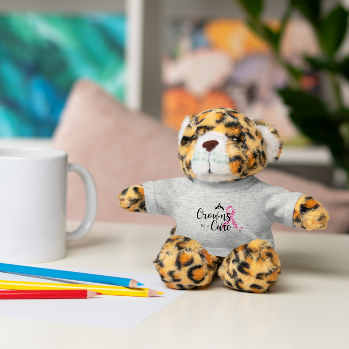 Crowns for a Cure - Breast Cancer Support Stuffed Animals