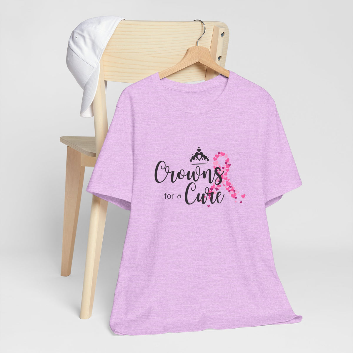 Crowns for a Cure - Breast Cancer Support Tee