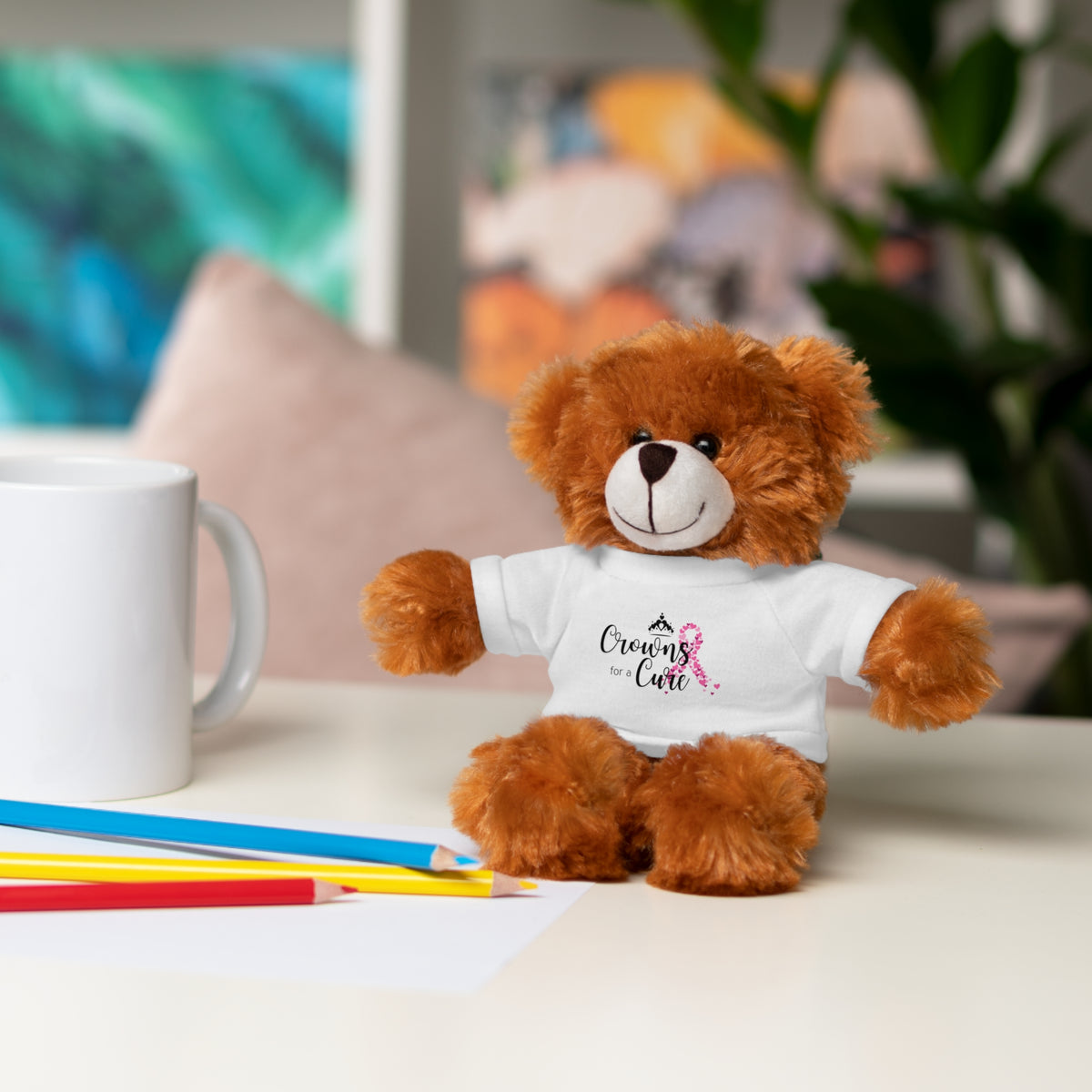 Crowns for a Cure - Breast Cancer Support Stuffed Animals