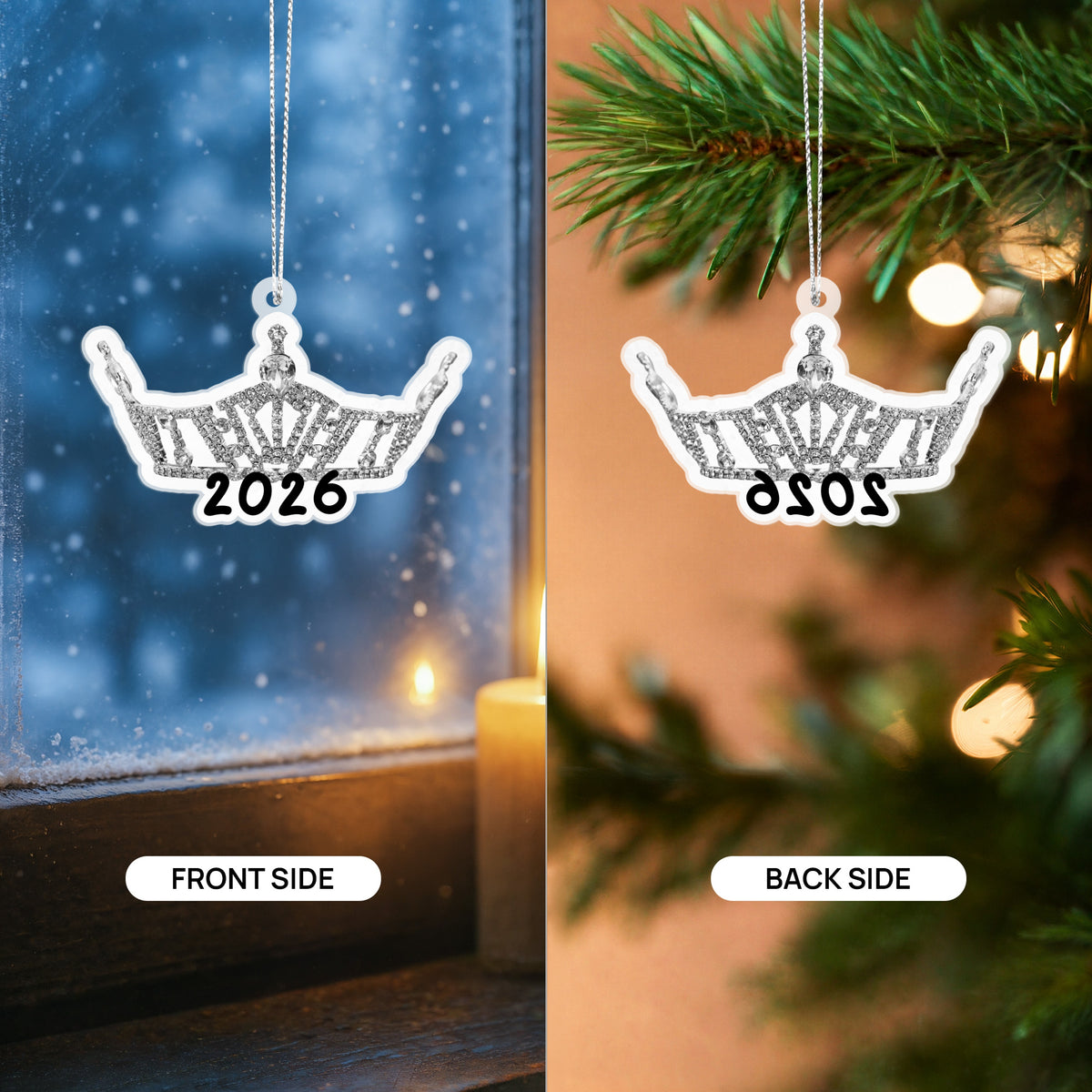 Local Miss America 2026 Titleholder Ornament