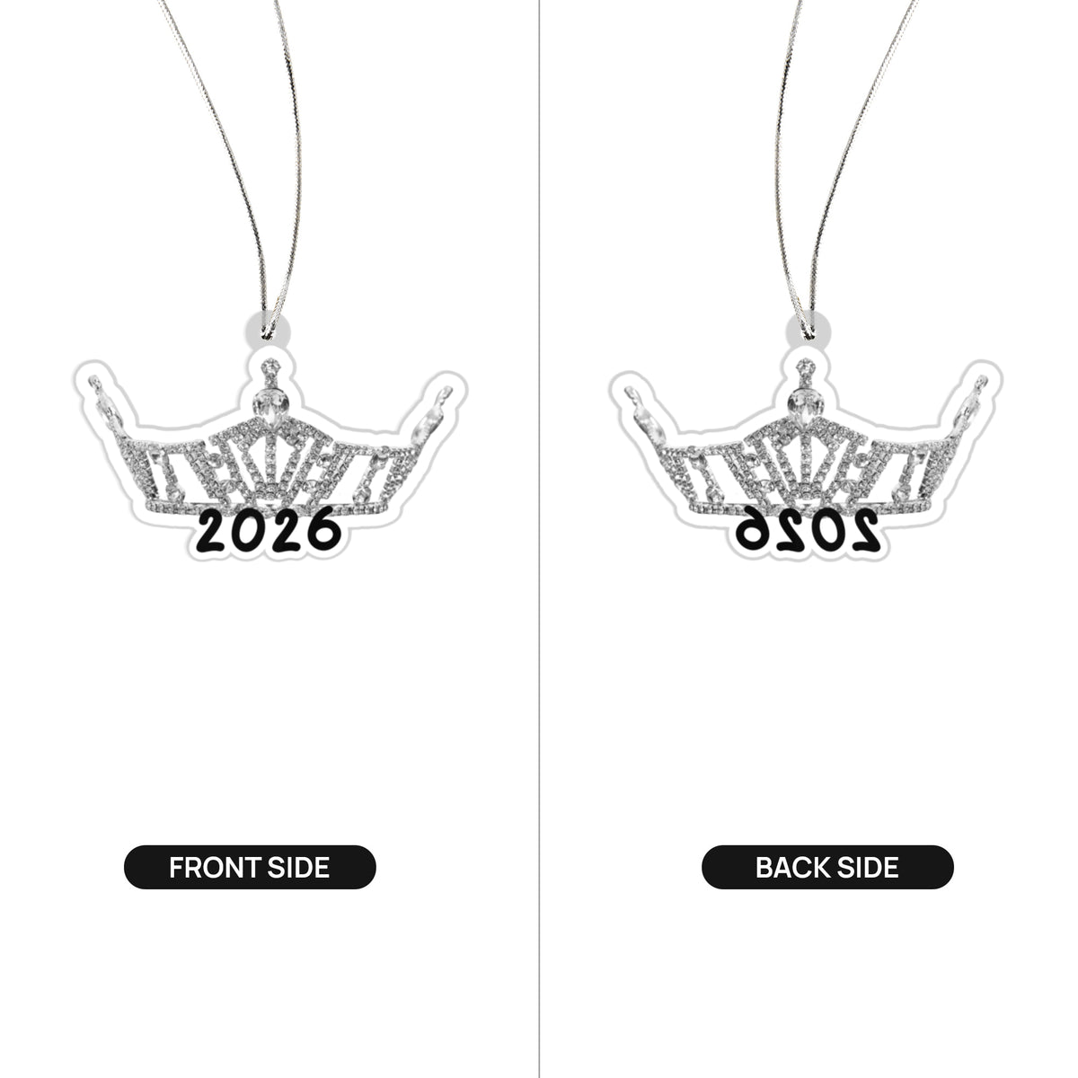 Local Miss America 2026 Titleholder Ornament