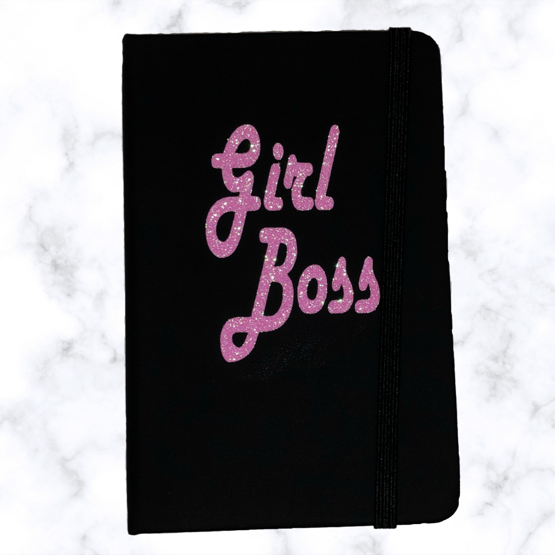 Girl Boss Leatherette Journal - 5" with Inner Pocket