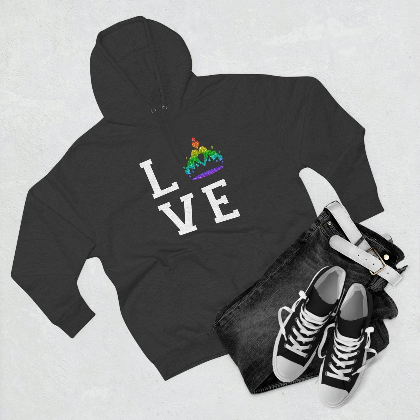 Queens for Love - Unisex Pullover Hoodie