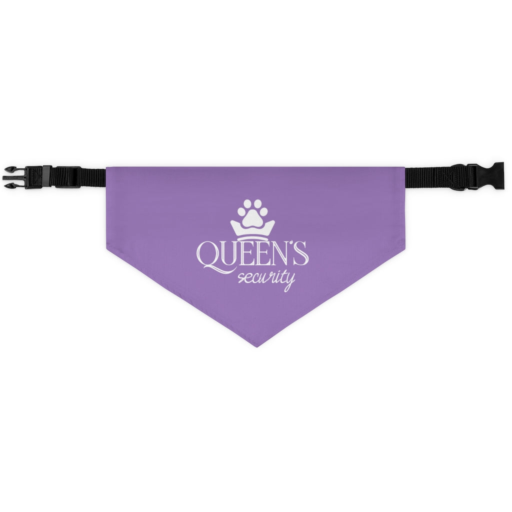 Queen's Security - Pet Bandana Collar