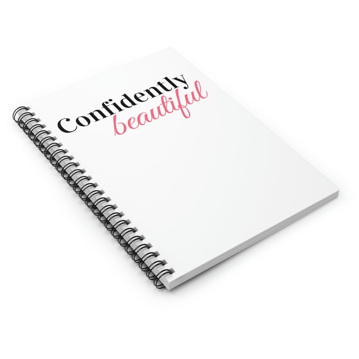 Confidently Beautiful Spiral Notebook