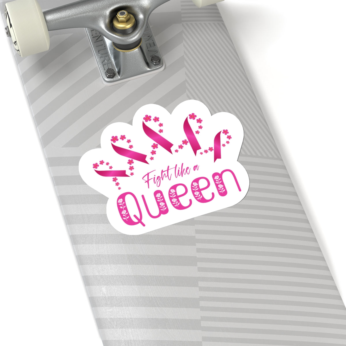 Fight Like a Queen - Kiss-Cut Stickers