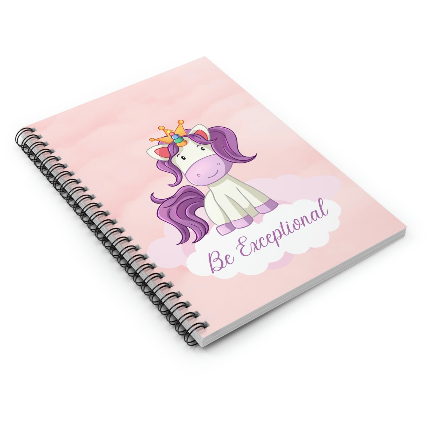 Be Exceptional - Spiral Notebook - Ruled Line