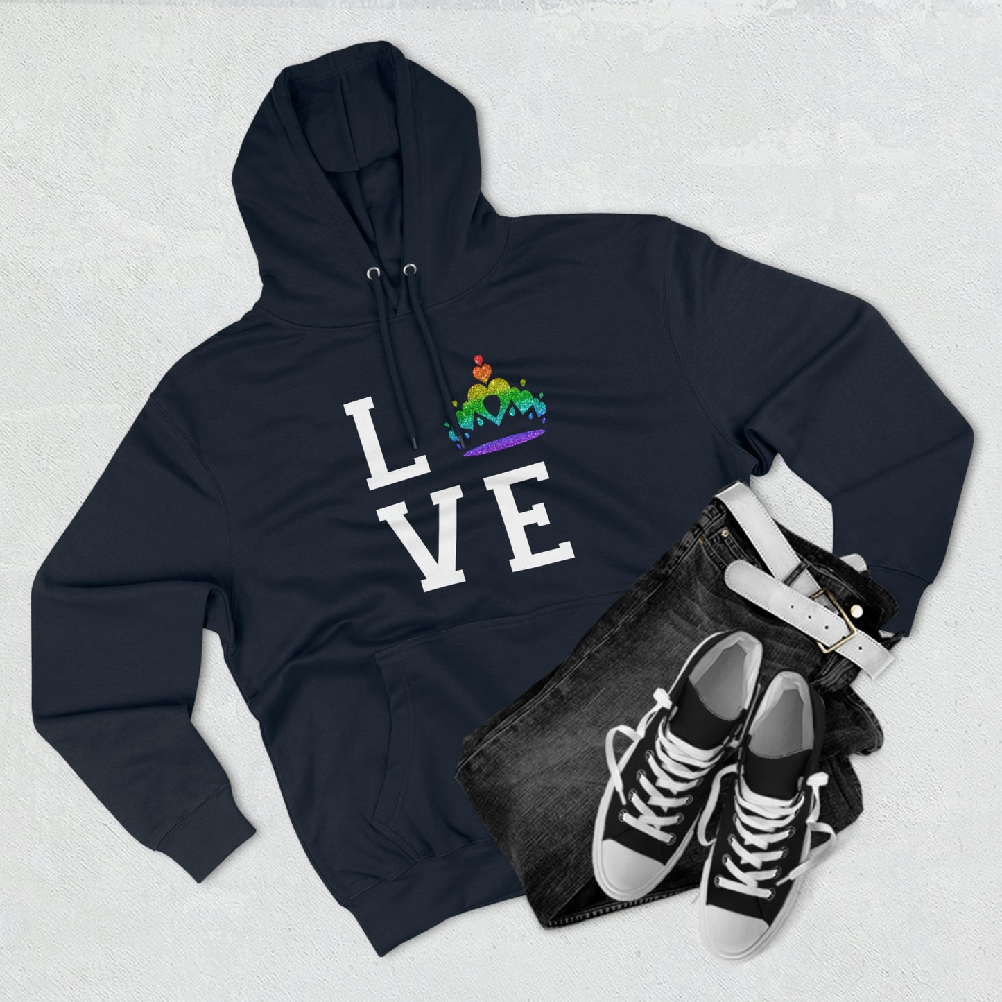 Queens for Love - Unisex Pullover Hoodie