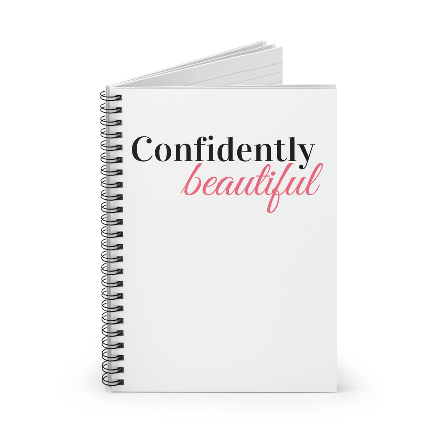 Confidently Beautiful Spiral Notebook