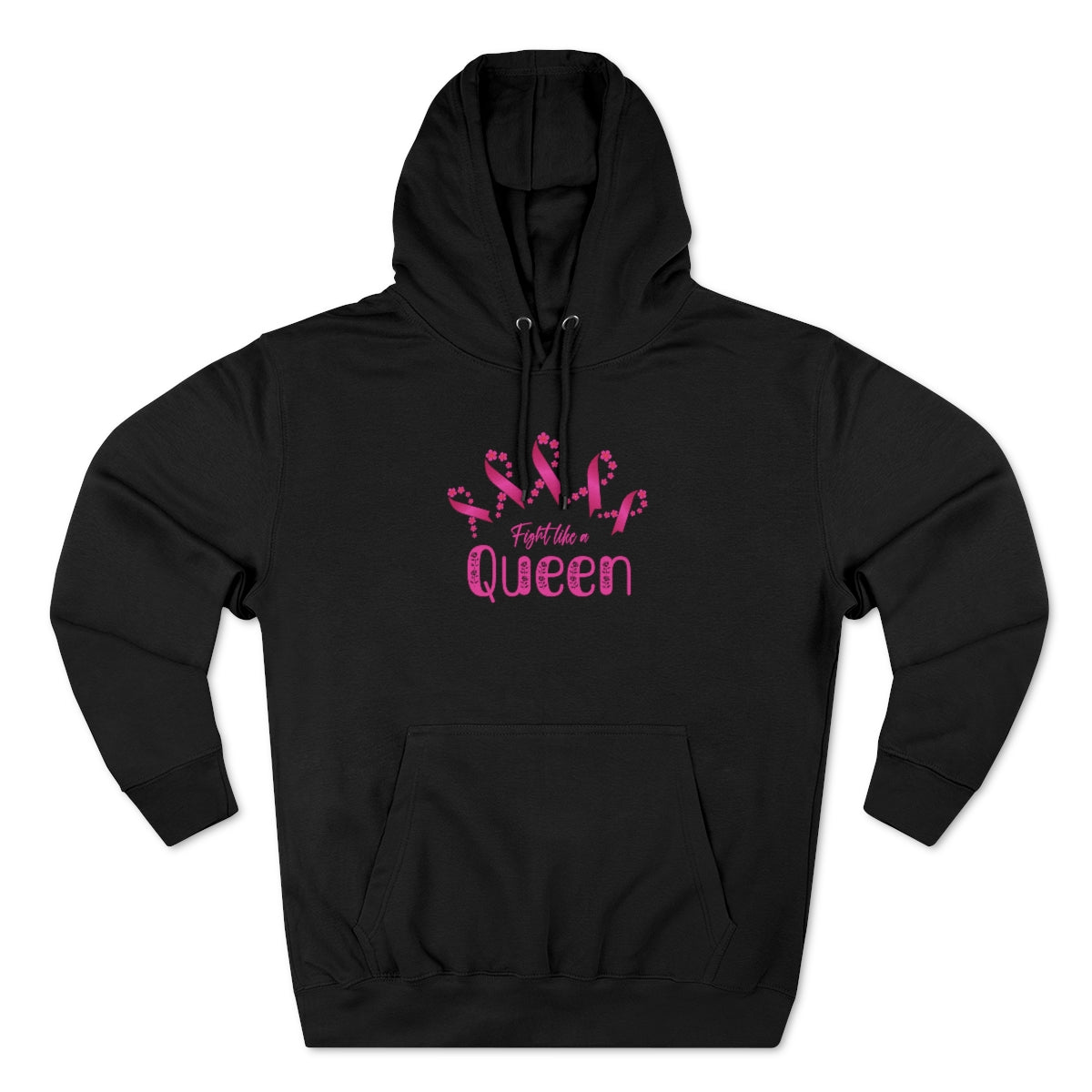 Fight Like a Queen - Unisex Premium Pullover Hoodie